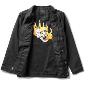 Vans Men's Black Rowan Drill Chore Coat Lined, Size XL